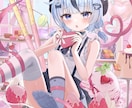 Vtuberなど活動者様向けに一枚絵描きます 企業案件経験あり、グッズや歌みたイラスト等に使えます！ イメージ1