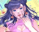 目に留まる！魅力的なイラストを制作します 老若男女／人外／2人以上の集合絵など幅広く対応可能◎ イメージ3