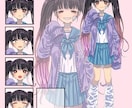 キャラクターの立ち絵を描きます 獣人、獣系人外キャラクターなど イメージ2
