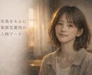 写真・人物を元にした世界観イラストを制作します 雰囲気を大切にしたオリジナルイラスト制作 イメージ1