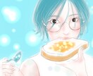 透明感のある可愛い女の子描きます アイコン・ブログ・グッズなど用途に合わせたオリジナルイラスト イメージ5
