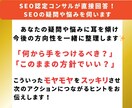 SEOのスポット相談(ビデオチャット)を承ります SEO認定コンサルが直接回答！SEOの疑問や悩みを伺います イメージ2
