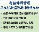 貴社規定の有給休暇をExcelで自動管理します 繰越・消滅も自動計算／柔軟に対応 イメージ2