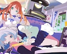 ｖtuber・版権・立ち絵・キラキラ男女絵描きます 周年・誕プレ・夢絵・版権キャラやｖ・配信スチルなどご用意 イメージ5
