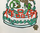 おいしいかわいいアイコン（サムネ）お描きします 誕生日や記念日で選ぶ３６６日のわんこ×スイーツのイラスト♪ イメージ3