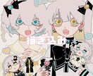 個性溢れる可愛いミニキャラ描きます オリジナルキャラクターをデフォルメします! イメージ3