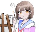 可愛いきらきらした女の子を描きます 可愛い女の子のイラストが好きな方へ イメージ2