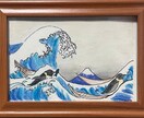 浮世絵×動物モチーフのイラストを描きます ご希望の浮世絵や動物でオリジナルのイラストを描きます イメージ3