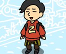 アイコン用の似顔絵を描きます シンプルで柔らかいタッチの似顔絵を作成します！ イメージ5