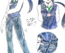 魅力あるキャラクターデザインを制作します こんな絵が欲しかった！と言って頂ける絵を制作します イメージ1