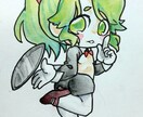 SNSのアイコンを描きます 可愛いミニキャラで個性を出そう！ イメージ2