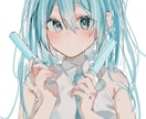 アイコンを描きます かわいい女の子を描くのが得意です！ イメージ1