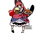 海外風イラスト作成します SNS用や記念イラスト、イベント用立ち絵におすすめします! イメージ3