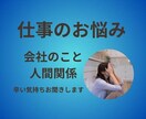仕事に行く、対人関係が辛い方向けのお話し聞きます 仕事に行くのが辛い対人関係に不安がある方1分〜お話し聞きます イメージ1
