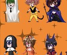 SDキャラクター　デフォルメイラスト描きますます ミニサイズのキャラクターを描きます イメージ4