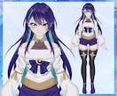 先着3名限定！VTuberモデルを制作します お好みの絵柄でイラスト制作からモデリングまで行います！ イメージ3