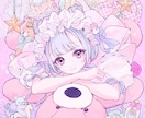 MVイラスト・記念イラスト・グッズ・一枚絵描きます ガーリーでPOPなイラストならお任せください！ イメージ7