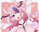 VTuber・オリキャラのかわいいイラスト描きます ネットの活動に使える映えイラストをご提供します♪ イメージ4