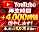 YouTube再生時間を+4000時間増やします どうして高い？他社が知らない仕様変更について イメージ5