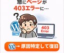 WordPressよく分からない不具合を修正します 何が起きてるか分からなくてもOK イメージ5