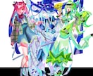 格安でTRPGやIRIAMの立ち絵描きます 表情差分2枚無料でおつけ致します！ イメージ3