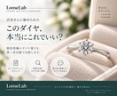 婚約指輪の候補ダイヤ3石、購入前に比較します 価格差に意味はある？4Cだけでは決めきれない最後の一石を整理 イメージ1
