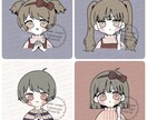 デフォルメでゆる可愛いアイコンをお描きします SNSなどに。スピード納品もご相談ください。 イメージ4