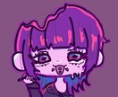 ポップで病みかわなイラスト描きます あなただけの個性をアイコンにしてみせます イメージ5