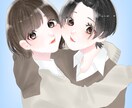 アイコンのイラスト描きます LINEやTwitter、などのアイコンを描きます！ イメージ1