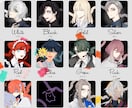 あなただけのアイコンやヘッダーをお描きします イラストでアイコン・ヘッダーを作成。SNS利用可 イメージ3