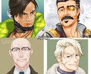 人物イラスト/アイコン/TRPG立ち絵等作成します 老若男女・ケモナーまで用途にあわせて幅広く対応します イメージ2