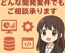 開発に関する詳細なご相談を承ります 専門的な開発力と豊富な経験を活かし、細やかな丁寧な対応 イメージ1