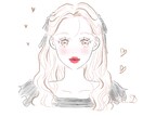 大人可愛いふんわりおしゃれなアイコンお描きします 名刺やSNSアイコンにご使用いただけます♪ イメージ1