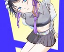 パッと目を引くアニメ系イラスト描きます SNSアイコンから動画用立ち絵まで対応◎ イメージ6