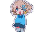 ステッカー風のイラストをお描きします ステッカー風の可愛いイラストをお描きします！ イメージ2