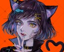 SNS用アイコンイラスト描きます あなただけの美麗厚塗りアイコン イメージ1