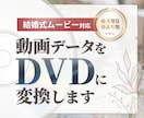 ココナラ最安値で大切なデータをDVD化します 丁寧なサービスで安心！結婚式DVDも対応いたします イメージ1