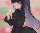 映えるかわいい一枚絵、イラストお描きします 歌ってみたや動画用サムネイル、MV用、夢絵、個人観賞用など！ イメージ2