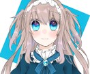 かわいい女の子のアイコンを描きます 柔らかい雰囲気がお好きな方に♪ イメージ1