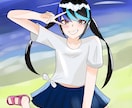 イラスト一枚かミニキャラ2体をかきます イラスト最短3日で作りますラフまでは修正何度でも可能 イメージ4