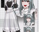 TRPG立ち絵作成します 立ち絵、表情差分等セットにした価格になっております！ イメージ1
