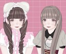 似顔絵、イラスト描きます アイコンやホーム画面にお使いください イメージ5
