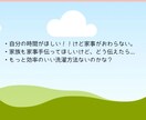 管理栄養士×時短家事コーディネーター相談承ります ワーママのための食事と家事＋美容の相談1週間し放題♪ イメージ3