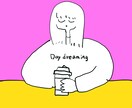 ゆるいタッチで、シンプルでお洒落な似顔絵を描きます SNSやブログ、YouTubeのアイコンなどに イメージ3