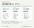 店舗・会社の伝わるホームページを制作します 電話不要｜スマホ対応・購入前に制作範囲と総額を確認 イメージ2