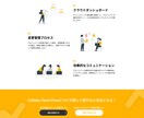 LPを作りたい方へ。イメージに合ったLP作ります 新しいサービスの展開にあたりLPを作りたい方ご相談ください！ イメージ3