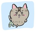 ゆるかわ！！ちいさくてかわいく制作します ペットの絵や似顔絵代わりにも！ちいさくかわいいイラストに イメージ3