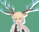 最安1000円／かわいい厚塗り風アイコン描きます 厚塗り風イラストをアイコンに！元大学美術部学生が描きます イメージ4