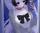 グッズ化商用利用込で完全おまかせ1枚絵制作します きゅるきゅる可愛いイラストをお描きします イメージ4