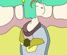 送っていただいた写真（画像）をもとに描きます カラフルでシンプルでポップな絵を描いています イメージ2